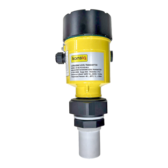Picture of LEVEL TRANSMITTER - ULTRASONIC | 0-15 | PBT | PBT | ALUMINIUM