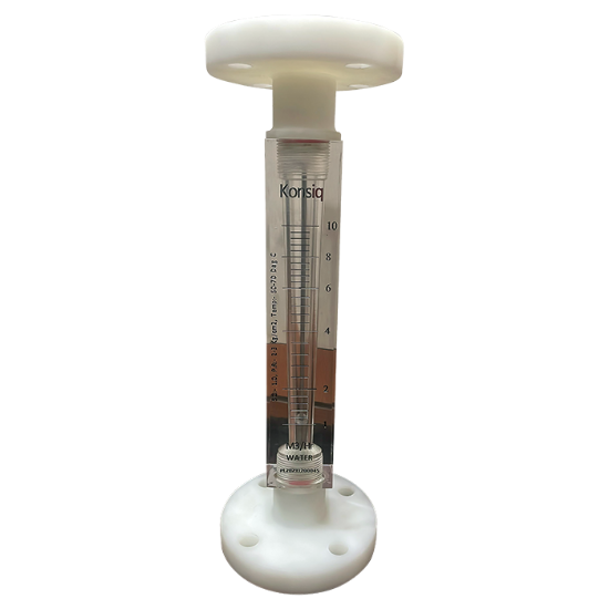 Picture of ROTAMETER | BYPASS | 200NB | ACRYLIC | ACRYLIC | SS316L | SS316L