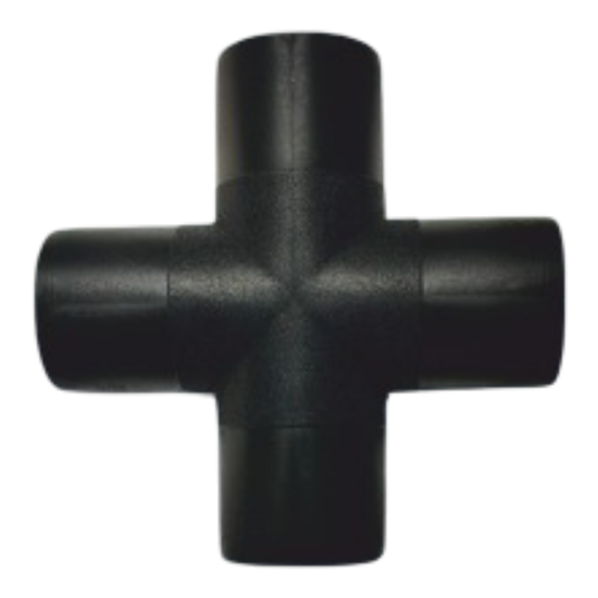 Picture of HDPE FITTINGS | SPIGOT | CROSS TEE | 355MM | PN6