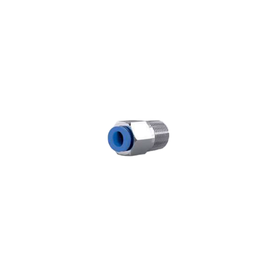 Picture of PU PNEUMATIC FITTING | MALE CONNECTOR | 4MM | 1/8 BSP