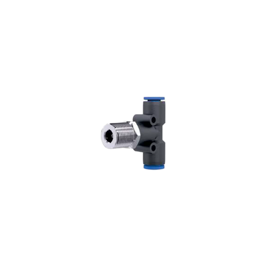 Picture of PU PNEUMATIC FITTING | MALE BRANCH TEE | 12MM | 1/4 BSP