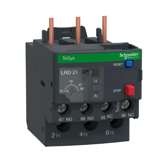 Picture of THERMAL OVERLOAD RELAY | 0.1 - 0.16A | LRD01