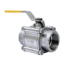 Picture of BALL VALVES | MANUAL - HAND LEVER | 3 PC | DUPLEX 4A | DUPLEX 4A | 40NB | 600# | SCREWED END