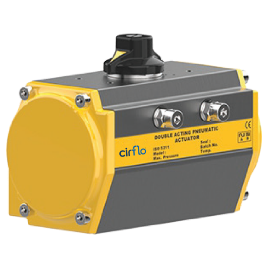 Picture of DOUBLE ACTING ACTUATOR | 200NB | 24V DC - 6 W | 1 NONC | 90CCW | NITRILE