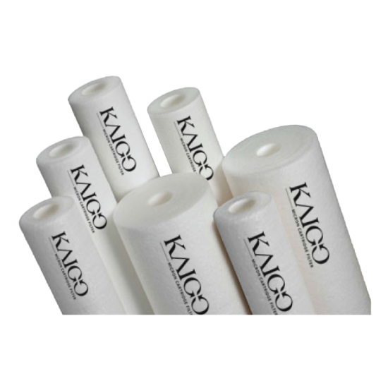 Picture of MICRON CARTRIDGE FILTER | SPUN | SOE - FLAT | 2.5" | 5 MICRON | 10"