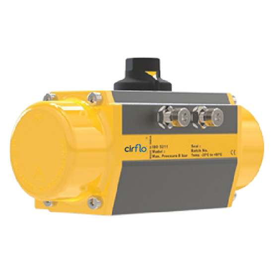 Picture of SINGLE ACTING ACTUATOR | 50NB | 02 | 24V DC - 11 W | 1 NONC | 90CCW | NITRILE